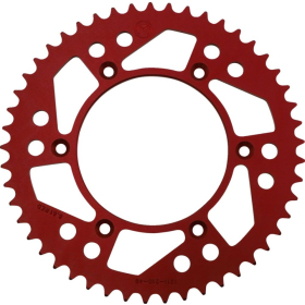 MOOSE OFFROAD HARD-PARTS Rear Aluminum Sprocket 49T Beta / Honda / Red Moto / Yamaha 125-498cc 13-21