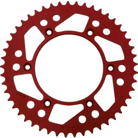 MOOSE OFFROAD HARD-PARTS Rear Aluminum Sprocket 49T Beta / Honda / Red Moto / Yamaha 125-498cc 13-21