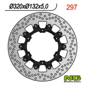 NG BRAKES Front Floating Brake Disc 320mm Yamaha FJR / MT / V-Max 750-1700cc 99-16