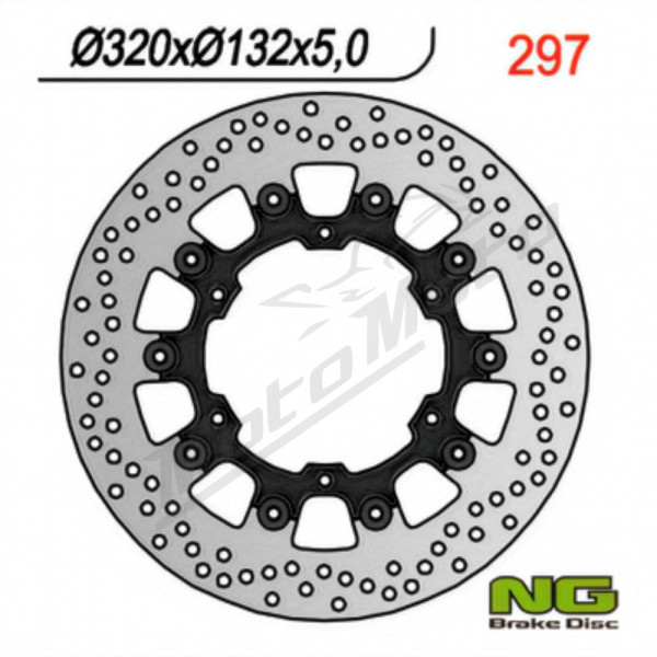 NG BRAKES Front Floating Brake Disc 320mm Yamaha FJR / MT / V-Max 750-1700cc 99-16