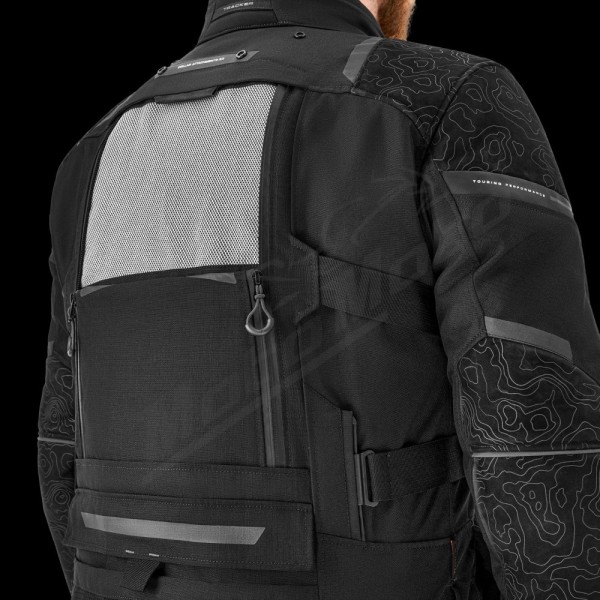 Shima TRACKER Men Textile Jacket Black