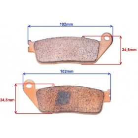 Brake pads MAXTUNED FA142 / MCB598