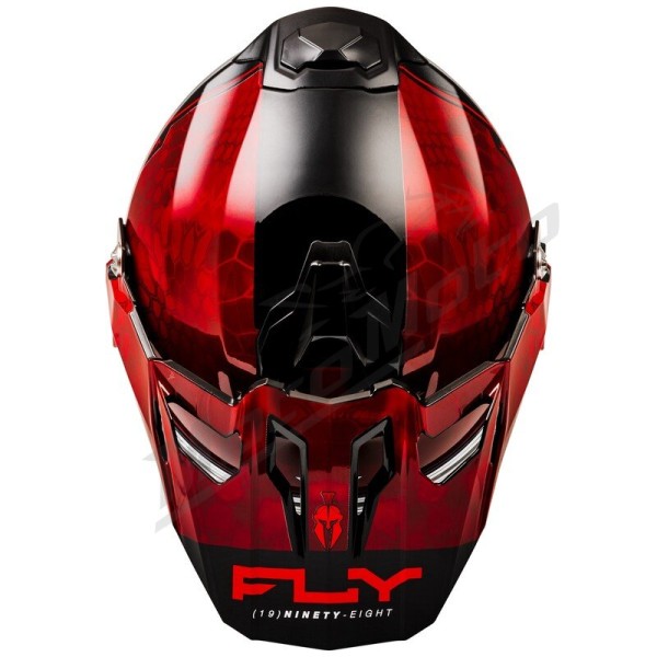 FLY RACING Trekker Krypyek Conceal Helmet - Black/Grey/White