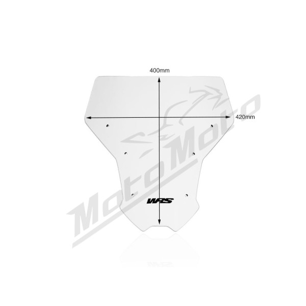WRS INTERMEDIO Windscreen Clear Honda CRF 1100L ABS 20-25