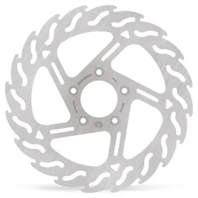 MOTO-MASTER Flame Front Left Fixed Brake Disc Harley Davidson FLHR / FLHT / FLSTC / FLSTFI / FXS / FXSTD / XL / XR 883/1690 99-14
