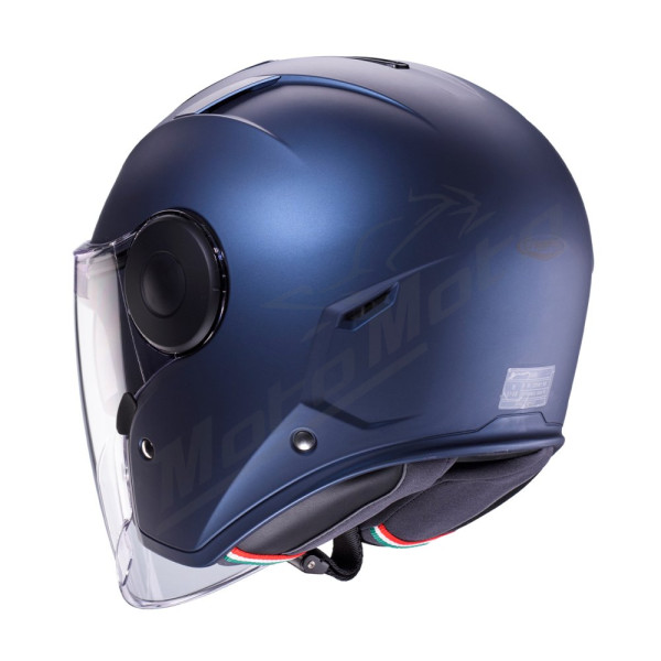 Open Jet Helmet Caberg Soho Matte Blue