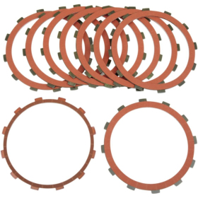ALTO PRODUCTS Red Eagle Clutch Friction Plate Set Harley Davidson FLD / FLHR / FLHTCU / FLSTF / FXDC / FXSTS 1340-1690 