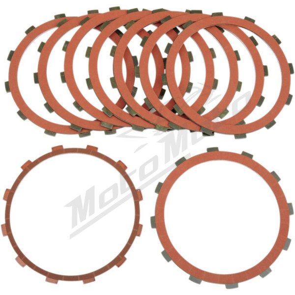ALTO PRODUCTS Red Eagle Clutch Friction Plate Set Harley Davidson FLD / FLHR / FLHTCU / FLSTF / FXDC / FXSTS 1340-1690 
