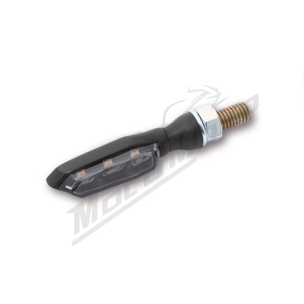 HIGHSIDER pro Sonic-X1 LED Indicator Black/Smoke E-Approved (Pair)