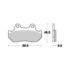 STABDŽIŲ TRINKELĖS RMS MCB544 STANDARD