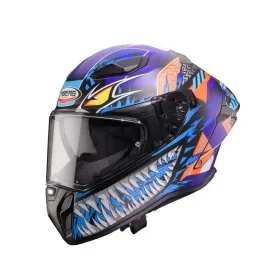 Helmet Caberg Drift Evo II Nobo Matte Black/Fluorescent Red/Blue