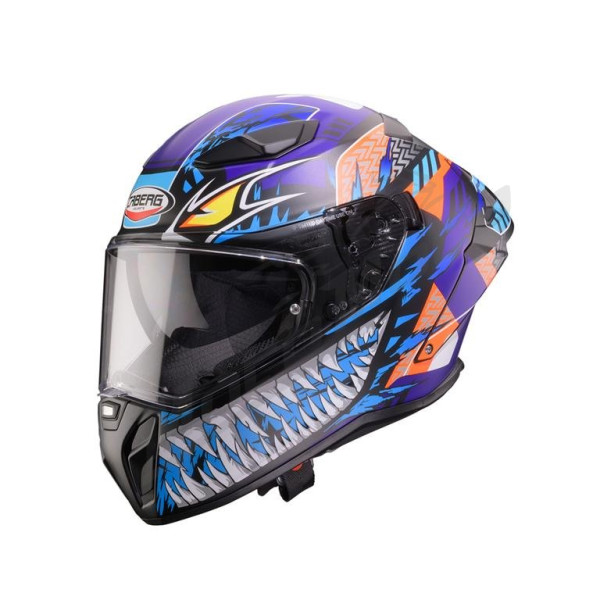 Helmet Caberg Drift Evo II Nobo Matte Black/Fluorescent Red/Blue