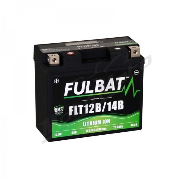 FULBAT Battery 6Ah 360 A EN 12V FLT12B/14B