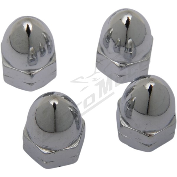 DRAG SPECIALTIES Chrome Ware Nuts M8 x 1.25 4vnt.