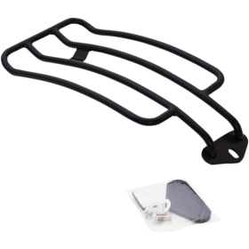 MOTHERWELL Luggage Rack Black Matte 28x15cm Harley Davidson FLS / FLSS / FXS 1584/1800 11-17