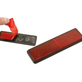 V PARTS 91x21 stačiakampis atšvaitas raudonas