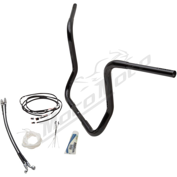 FAT BAGGERS INC. Round Top Vairo kompl. juodas 91.5x35.5cm Harley Davidson FLHTCU / FLHTCUTG / FLHTK / FLHTKL / FLHTKSE 1690-1923 14-20