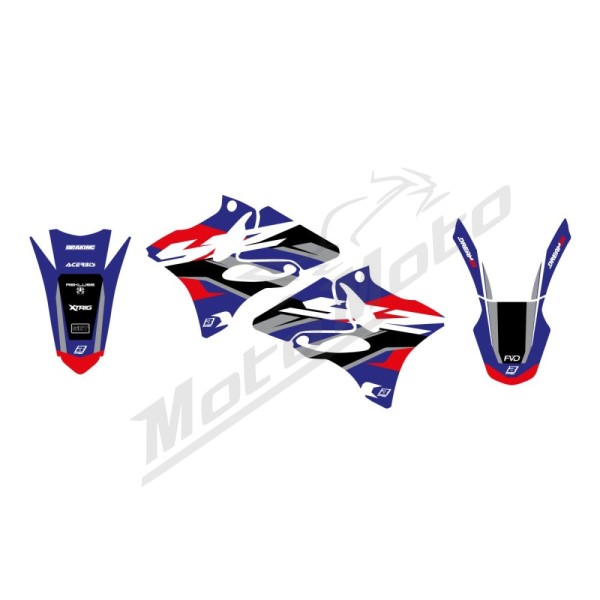 BLACKBIRD RACING Dream 5 grafikų komplektas Yamaha YZ 125-250cc 02-14