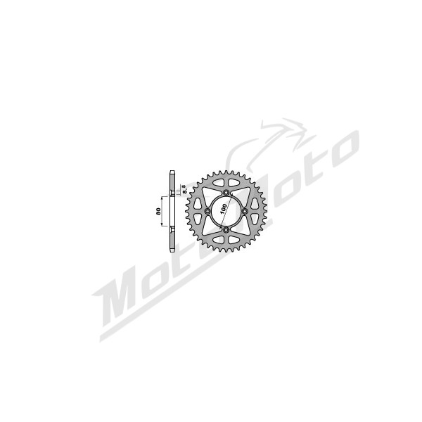 Pbr rear sprocket 4451 Gas Gas 280-300 02-14