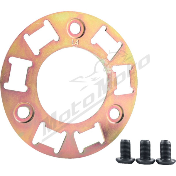 HINSON RACING Backing Plate Kit with Screws Yamaha YFM / YFZ 450-700 06-19
