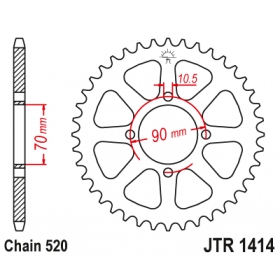 Rear sprocket JTR1414