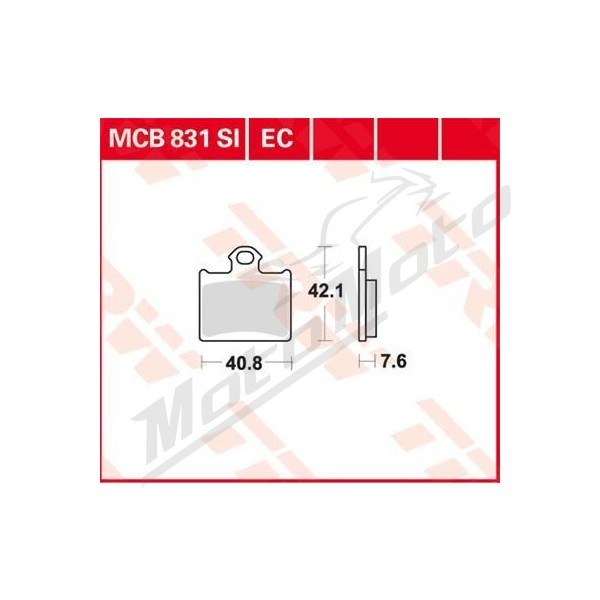 TRW SI Series Sindered Off-Road Brake Pads Husqvarna / KTM 65-350cc 11-23