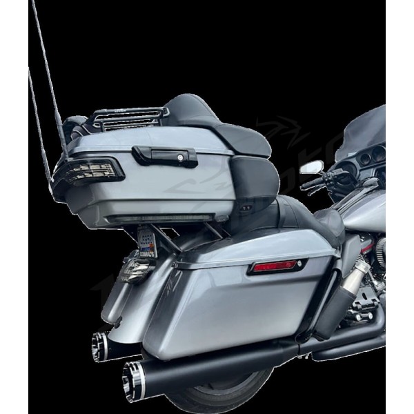 KHROME WERKS 4-1/2" HP-Plus® Slip-On Mufflers Harley Davidson FLH / FLHFB / FLHR / FLHRXS / FLHT / FLHX / FLHXU / FLTRK / FLTRXSE 1750-1977 17-25