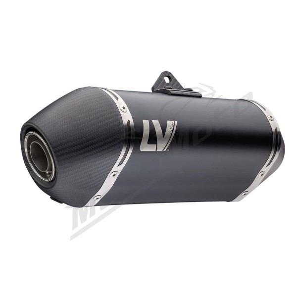 LEOVINCE LV-14 Black Edition Slip-On Muffler Moto Guzzi Stelvio 1000 24-25