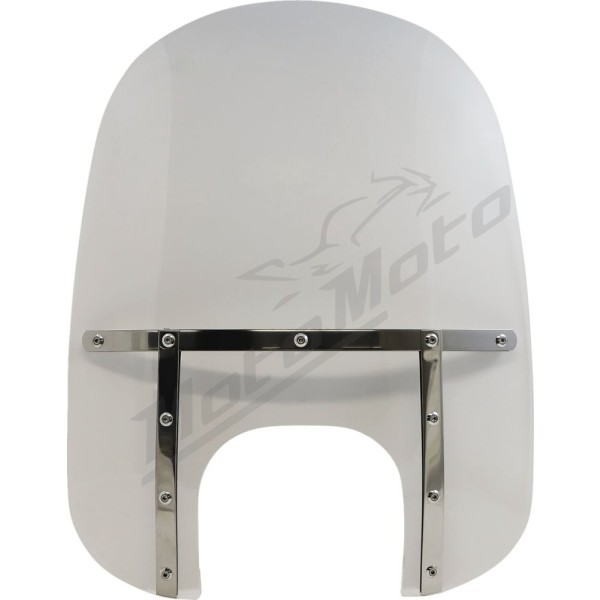 MEMPHIS SHADES METRIC Memphis Fats Windshield with Big Headlight Cutout 48,5x56cm Harley Davidson FLHR / FLHRXS / FLSB / FLSL 1750-1868 17-24
