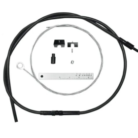 MAGNUM SHIELDING BYO Clutch Cable Black Harley Davidson FLHR / FLHRC / FLHTC / FLSTF / FLTC / XL / XLH 883/1690 87-22 