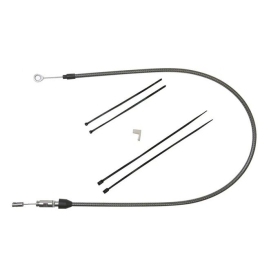MAGNUM SHIELDING Karbon Fiber Quick Connect Upper Clutch Cable Harley Davidson FLDE / FLI / FLSB / FXBBS / FXST 1750/1977 18-24 142cm