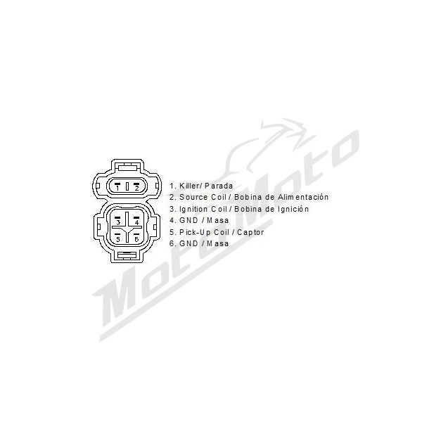 MOTOPLAT Komutatorius Honda CG / CRF / XL / XLR 125/230 88-16