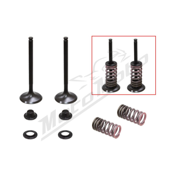 Psychic 2024/03 exhaust valves (valve set with springs and washers) Yamaha WR-F / YZ-F / YZ 450cc 14-20