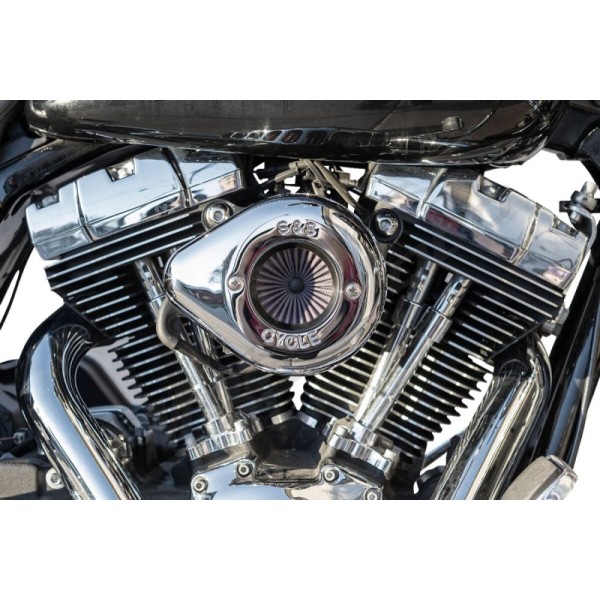 S&S CYCLE Air Stinger Stealth Air Cleaner Kit Harley Davidson FLHR / FLHRC / FLHRSE 1584-1800cc 08-17