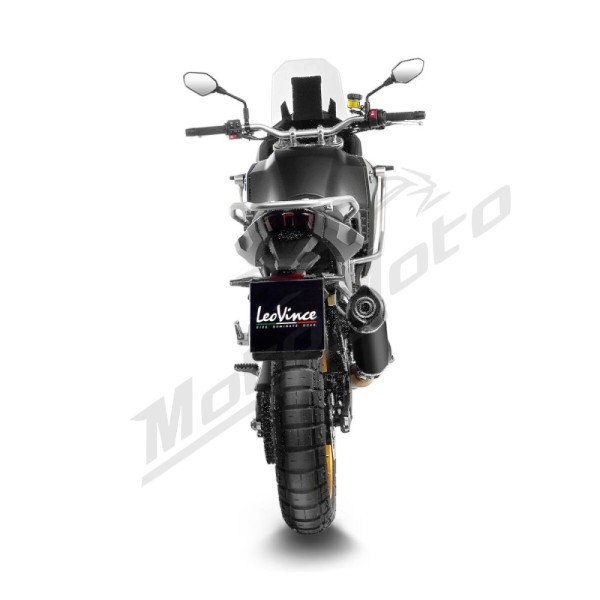 LEOVINCE LV One Evo Black Edition Slip-on Muffler KOVE 800X 24-25