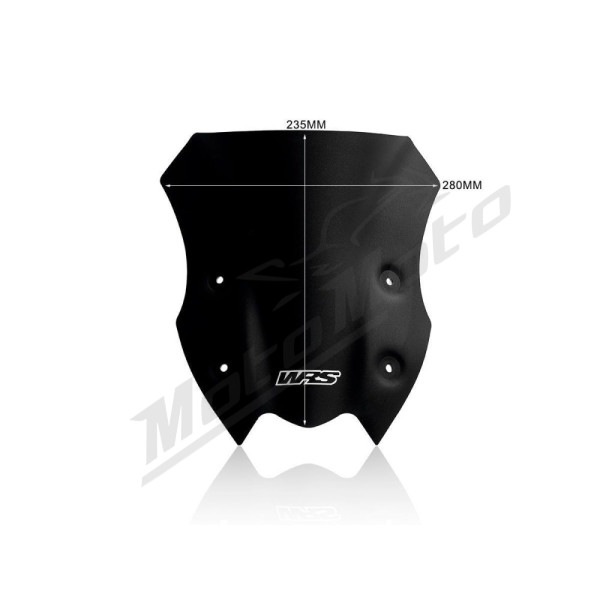 WRS KA013NO SPORT Windscreen Matt Black Kawasaki Z900 ABS 20-24