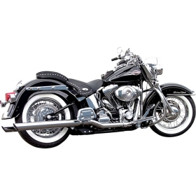 BASSANI XHAUST Slip-On Mufflers for True Dual Headers Harley Davidson 1340-1690cc 1989-2017