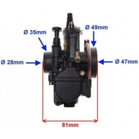 Karbiuratorius 28mm 150-300cc (Mech. pariebintojas)