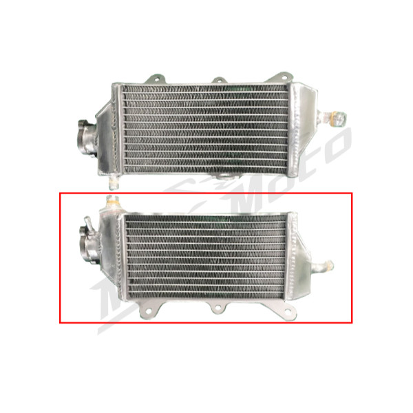 Psychic radiator reinforced standard capacity right YAMAHA WRF 450 12-15