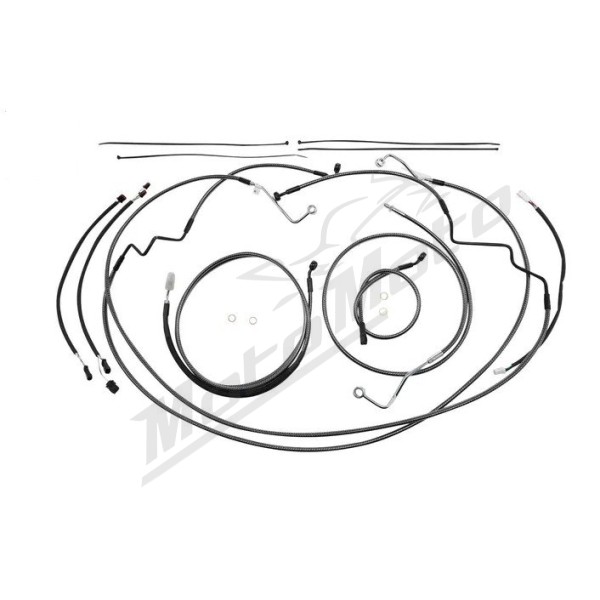 MAGNUM SHIELDING Karbon Fiber Handlebar Installation Kit 30.5/35.5cm Harley Davidson FLTRK / FLTRU / FLTRX 1750/1923 17-20
