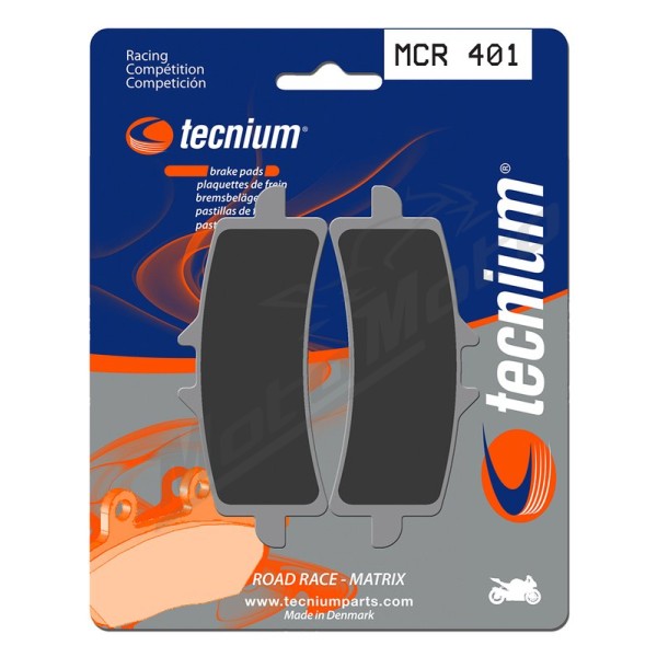 TECNIUM Racing Sintered Metal Carbon Brake pads MCR401 MV Agusta KTM / Triumph / Ducati / Kawasaki / Aprilia / Honda 675/2500 08-24