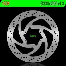 NG Front Fixed Brake Disc 300x90x4.0mm Aprilia / Beta / MH / Peugeot 50-125cc 06-22