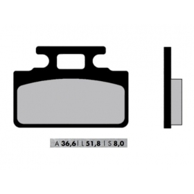 Brake pads NOVASCOOT FT3183 / MCB589 STANDARD