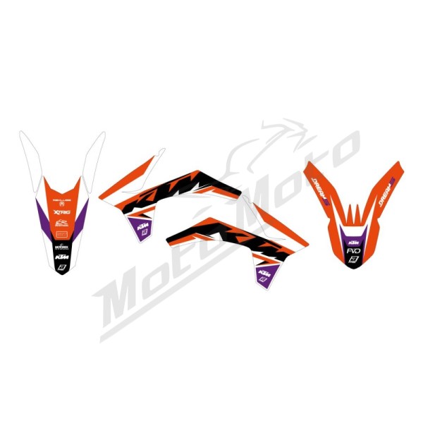 BLACKBIRD RACING Dream 5 Graphic Kit KTM EXC / EXC-F / SX / SX-F 125-500cc 11-13