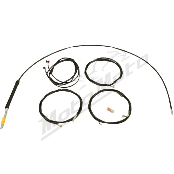LA CHOPPERS Pilnas Plug-and-Play lynų / trosų kompl. Harley Davidson FLHRXS / FLHTK / FLHX / FLHXSE / FLTRK / FLTRKSE / FLTRXSE / FLTRXSTSE 1868-1977 23-24