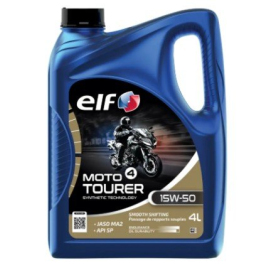 ELF Moto 4 Tourer 15W-50 SYN TECH Oil 4T 4L