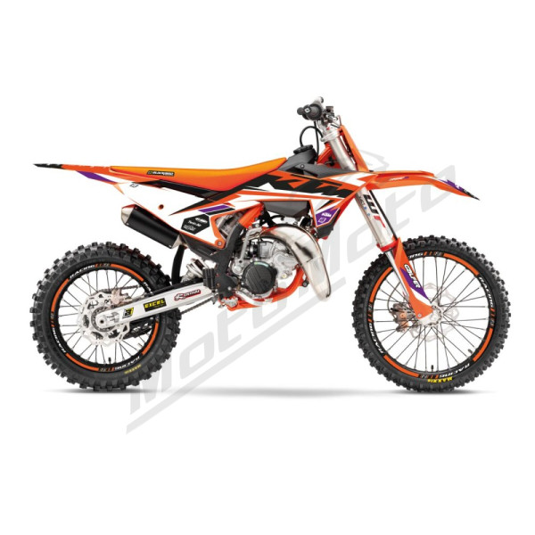 BLACKBIRD RACING STICKER KIT DREAM 5 CHROME KTM SX 85cc 25-26