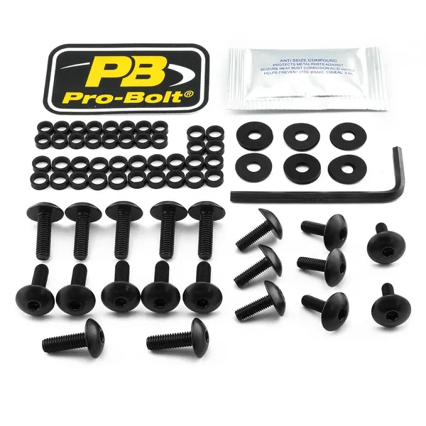 PRO BOLT Aluminium Fairing Bolt Kit for Suzuki GSX 1300cc 08-11