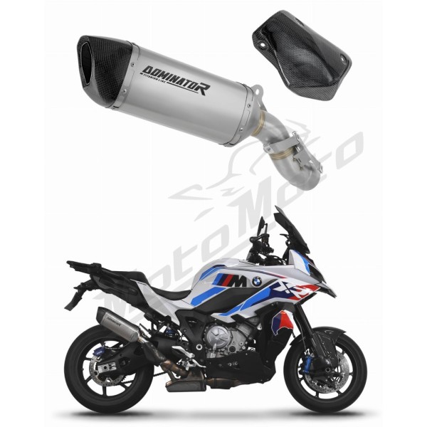 BMW M1000XR 2020-2026 Dominator Exhaust Silencer Muffler Titanium HP6 + dB killer