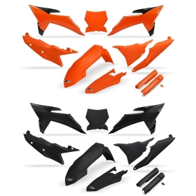 UFO Standard Plastics Kit w/o Fork Guards KTM SX / SX-F 125-450 25-26